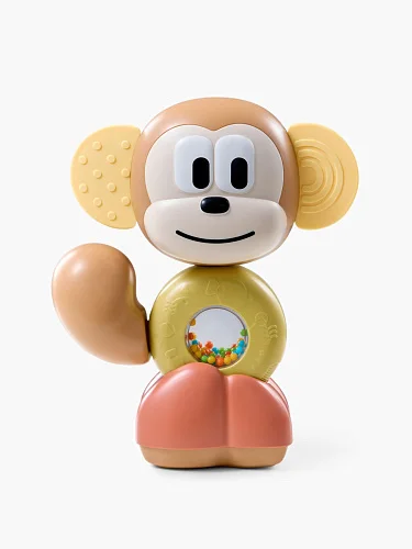 Игрушка Happy Baby обезьянка погремушка FUNKY MONKEY «ФАНКИ МАНКИ»
