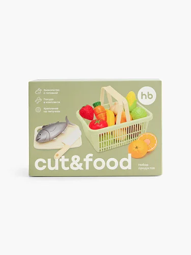 Набор игровой Happy Baby "CUT&FOOD"