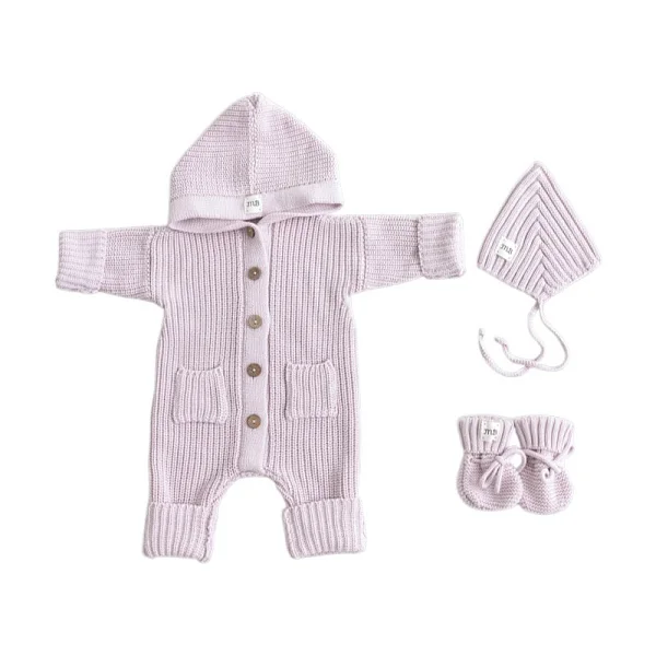 Комплект 3в1 Mimibaby с капюшоном, хлопок