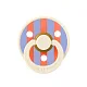 Пустышка латексная BIBS Studio Colour - Block, 0+ мес.