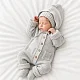 Комплект 3в1 Mimibaby с капюшоном, хлопок