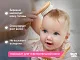 Набор 3 в 1 Roxy Kids две расчески-щеточки деревянные c мягкой щетиной и гребень