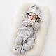 Комплект 3в1 Mimibaby с капюшоном, хлопок