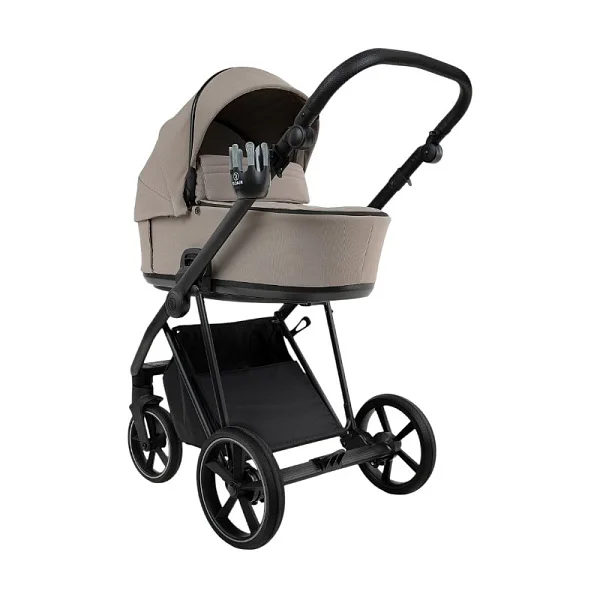 Коляска 2в1 ROAN SOL VINTAGE Luxury на черной раме