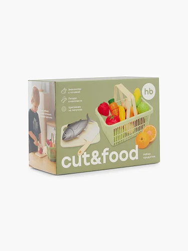 Набор игровой Happy Baby "CUT&FOOD"