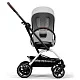 Коляска прогулочная Cybex Eezy S Twist+ 2 SLV с дождевиком и бампером
