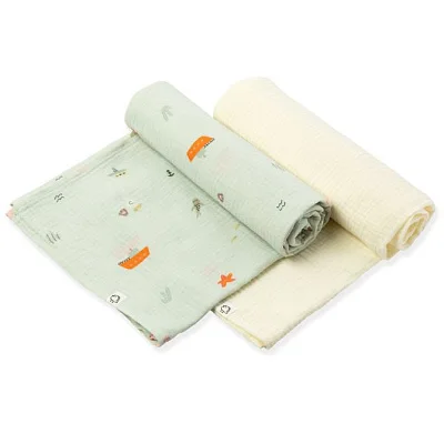 Пеленки муслиновые BUBA Kids 2 шт, 75х115
