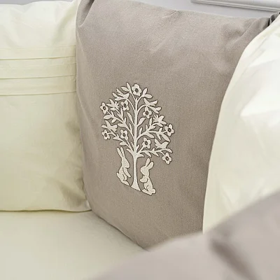 КПБ Lappetti "Organic baby cotton" для овальной и прямоугольной кроватки, 6 предметов