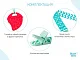 Прорезыватель Roxy Kids на держателе клубничка