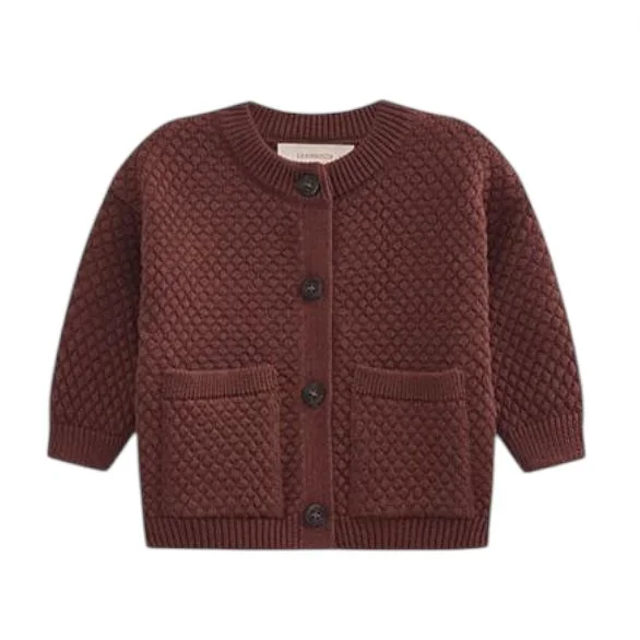 Кардиган детский Loomknits Шоколад LW5311
