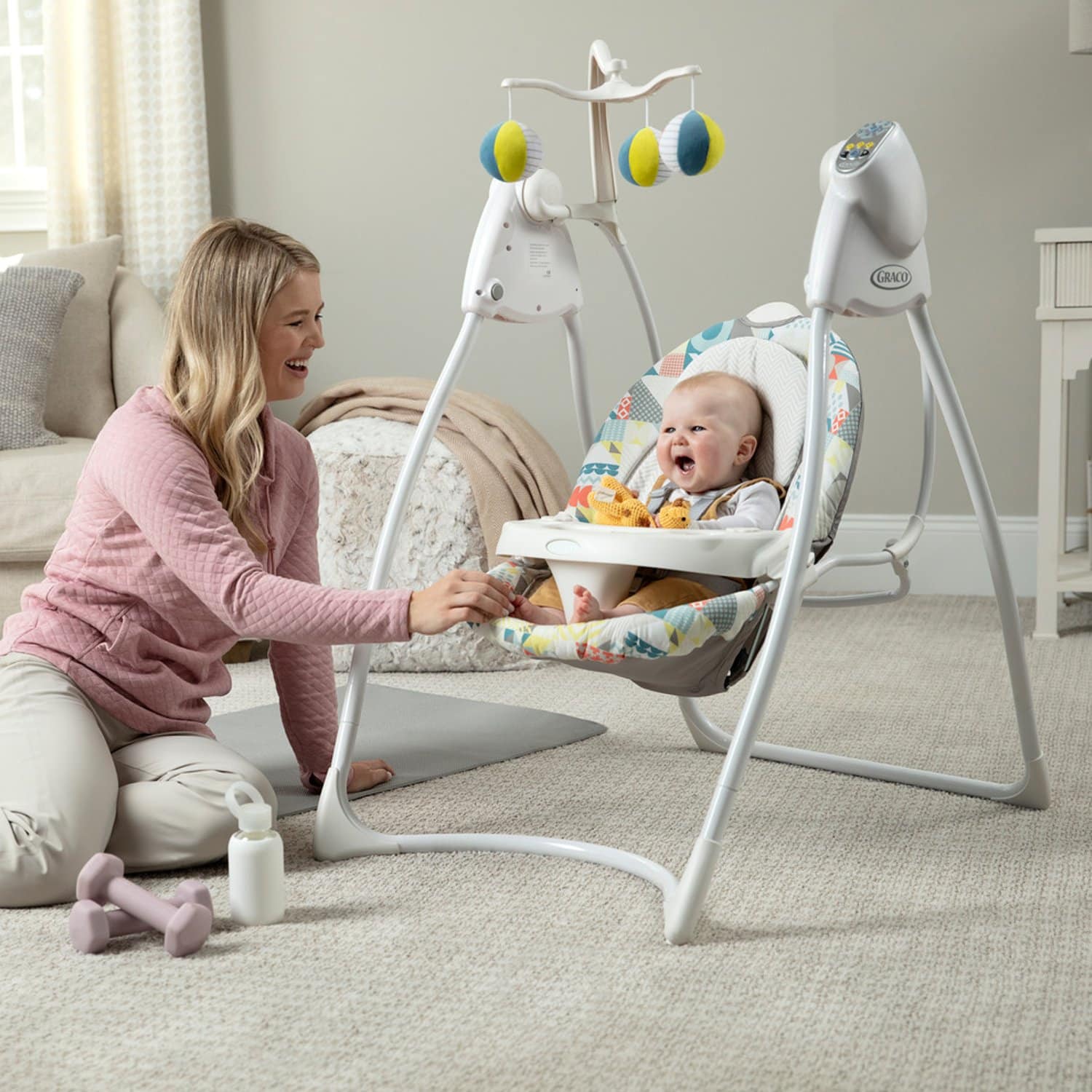 Электрокачели Graco Lovin Hug купить в Казани - Интернет-магазин Мама Жанна