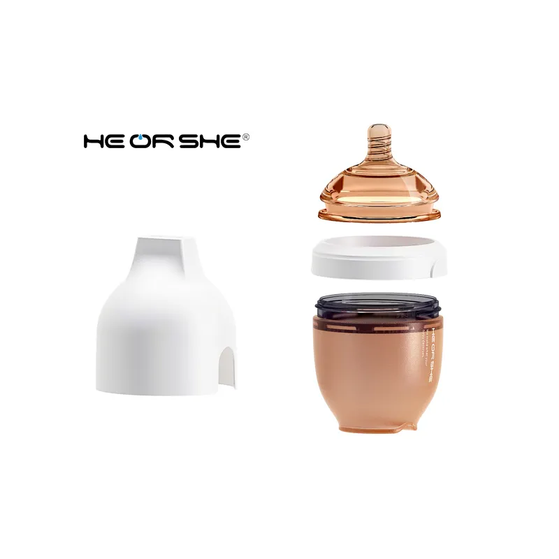Бутылочка HEORSHE для кормления из силикона, 160 мл 5 бутылочка heorshe белый цвет