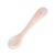2nd age silicone spoon pink