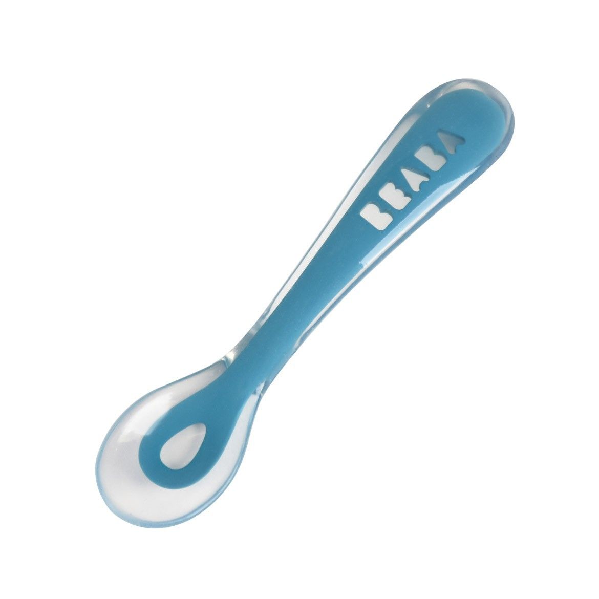 Эргономическая ложка Beaba 2nd age silicone spoon 1