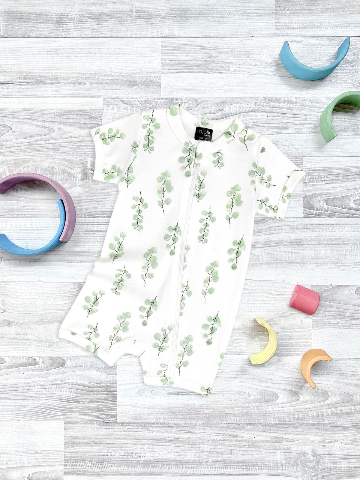 Песочник Mjolk Sleep and Play Эвкалипт 1 Песочник Mjolk Sleep and Play Эвкалипт