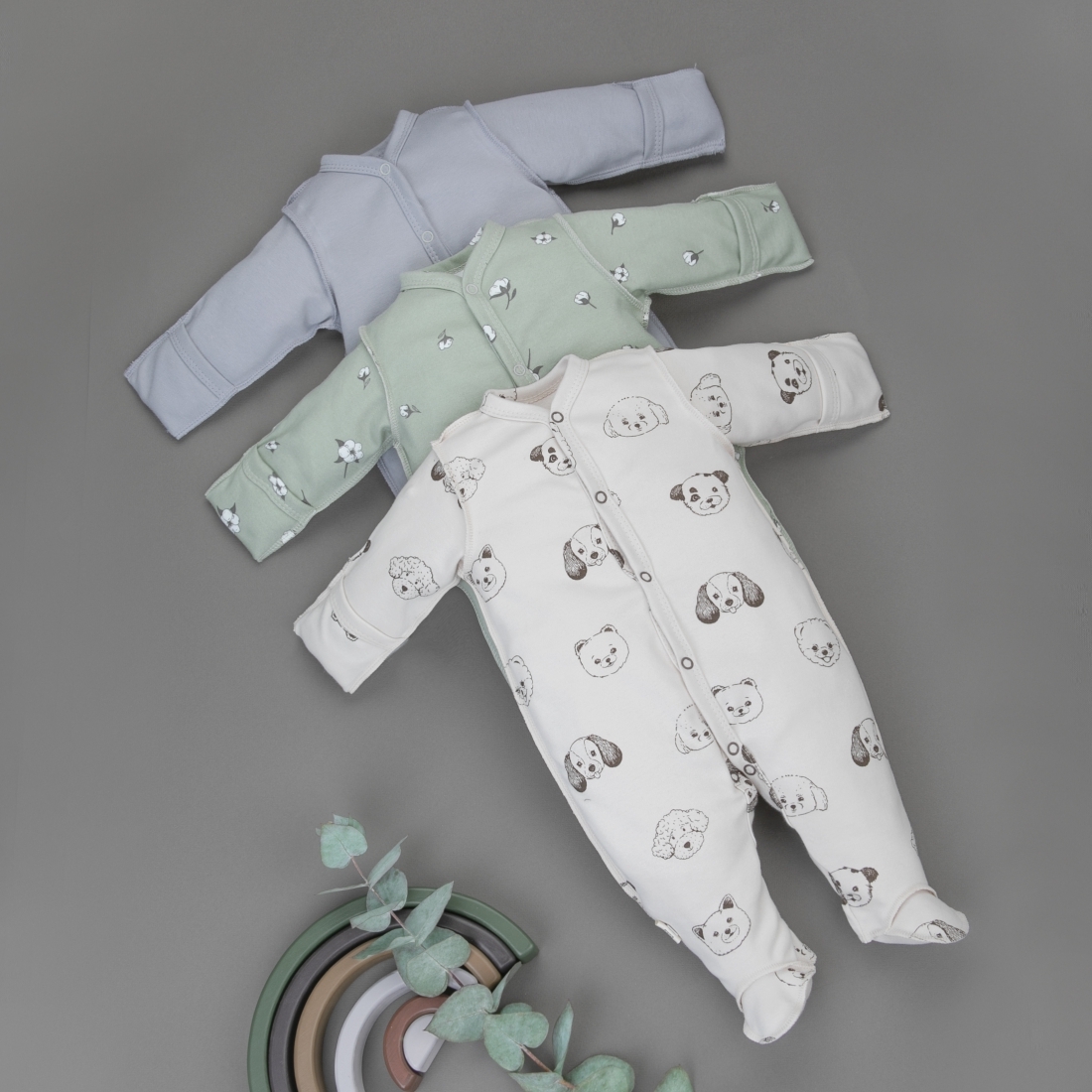 Комбинезон слип Швейная династия "Мягкий Хлопок" 1