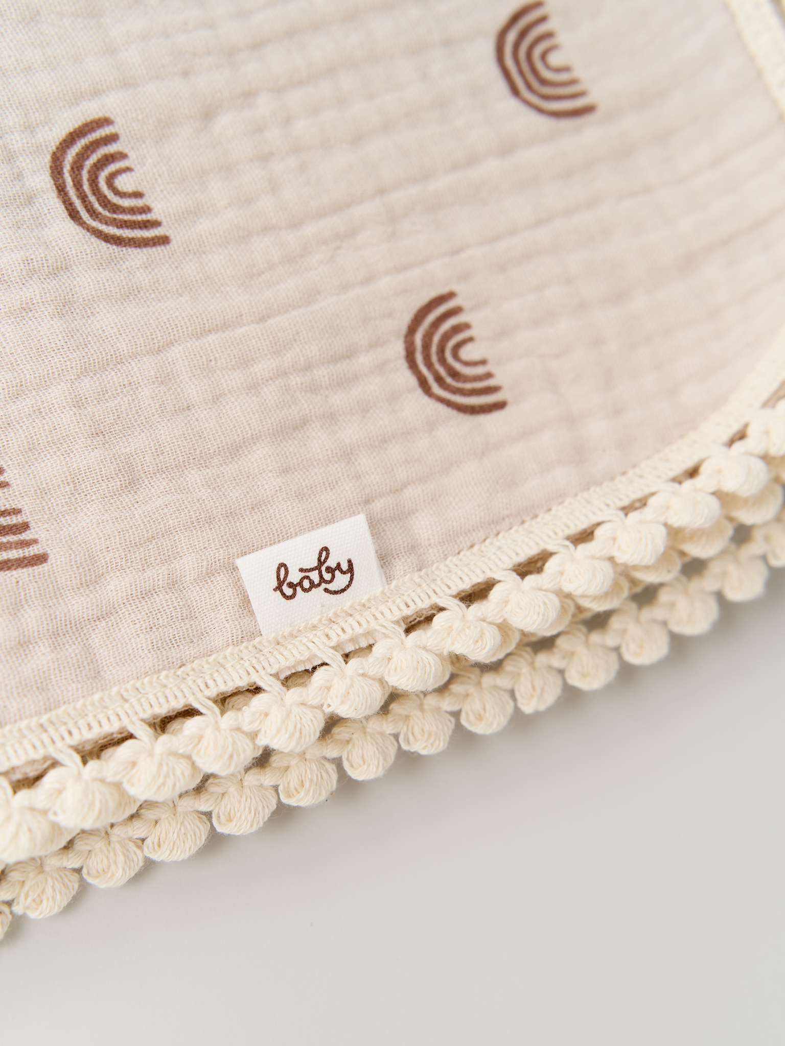 DSC00026 Плед муслиновый BUNGLY "Радуга" 4