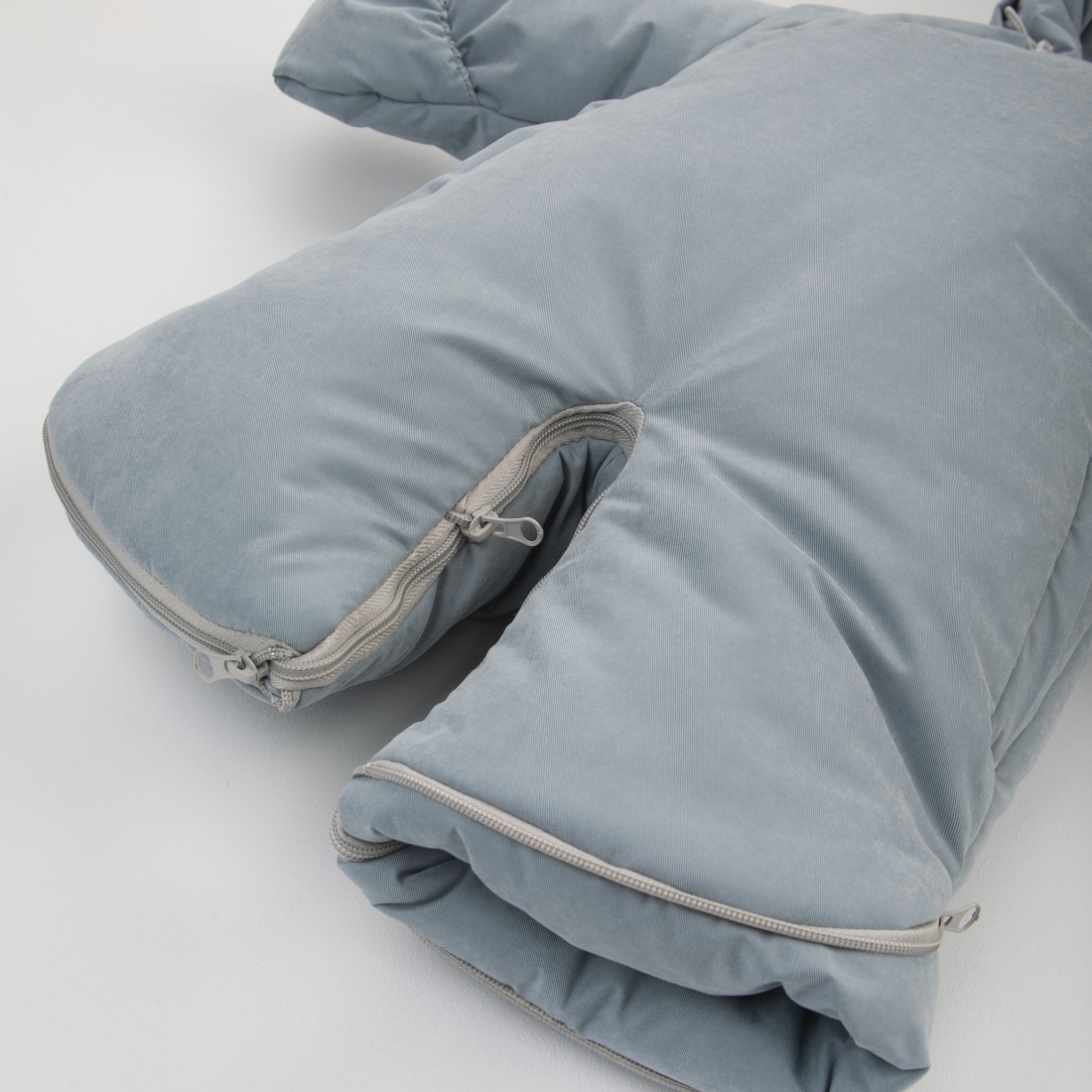 Комбинезон-трансформер Швейная Династия "Вельвет", с опушкой, с отворотами, 3 сезона 5