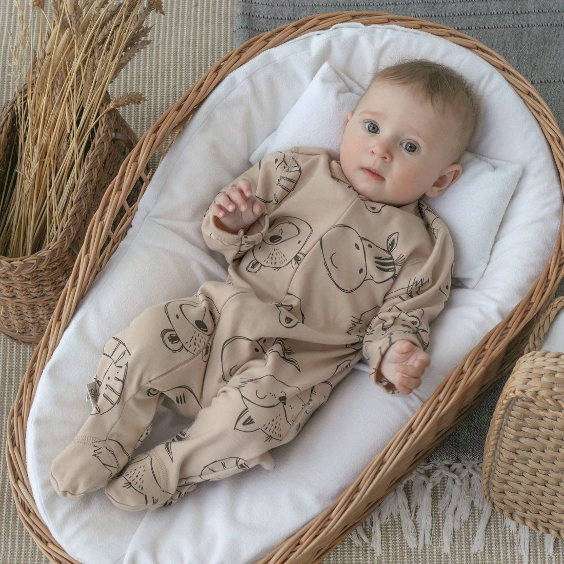 Комбинезон слип Швейная Династия "Крошки Горошки ", 3 шт/уп 2