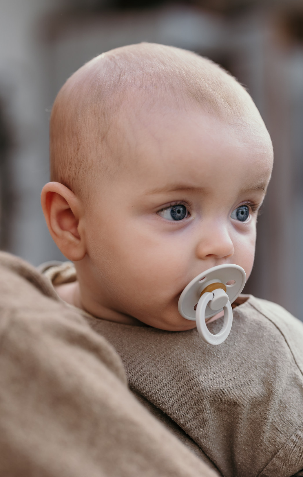 Пустышка латексная ночная BIBS Colour Glow Symmetrical Sage 0+ мес. 5