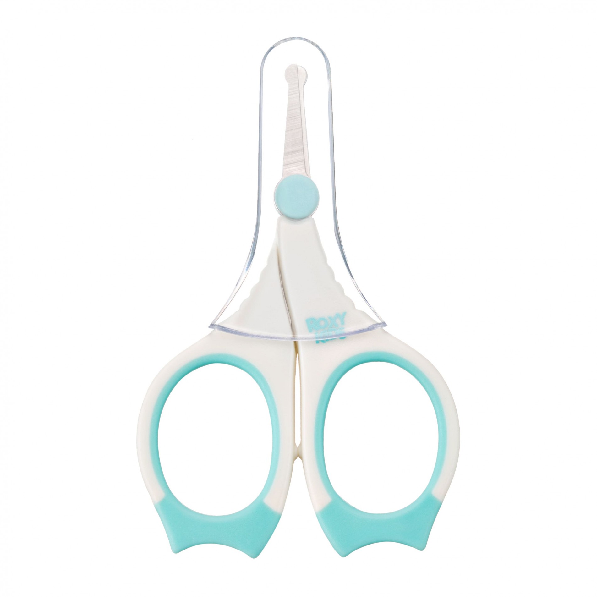 Маникюрные ножницы Roxy Kids для новорожденных с прорезиненными ручками 1