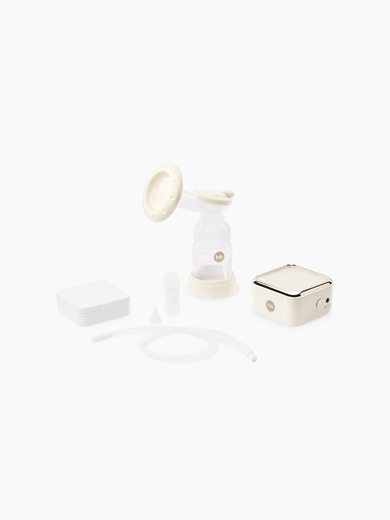 Молокоотсос Happy Baby с электрическим приводом и функцией аспиратора в комплекте со сменной соской