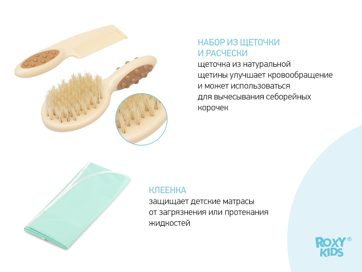 podarochnyj_nabor_dlya_novorozhdennogo_bunny_box_d91f2d59ea Набор Roxy Kids для новорожденного BUNNY BOX 6