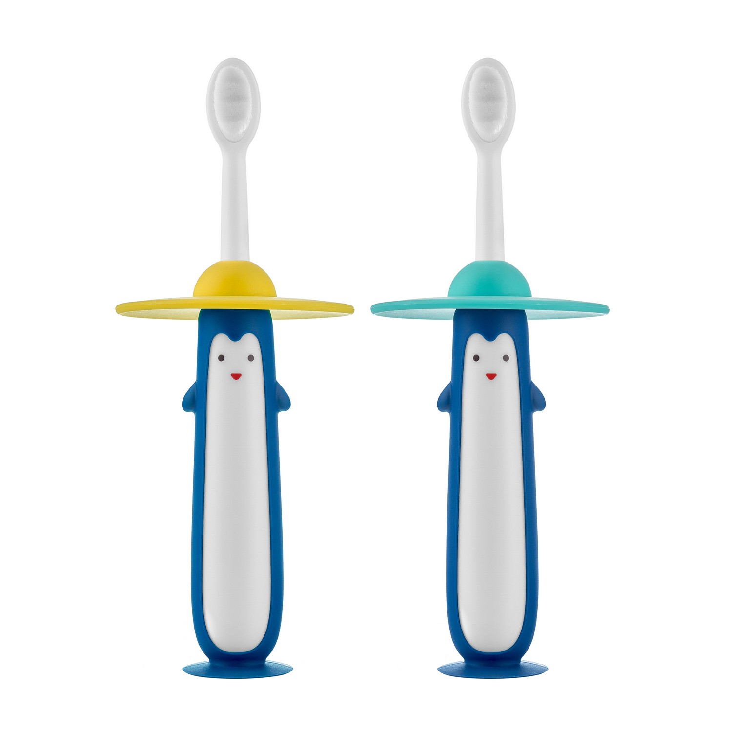 Зубная щетка для детей Roxy Kids Пингвин ультрамягкая 10000 щетинок, 2шт. 1
