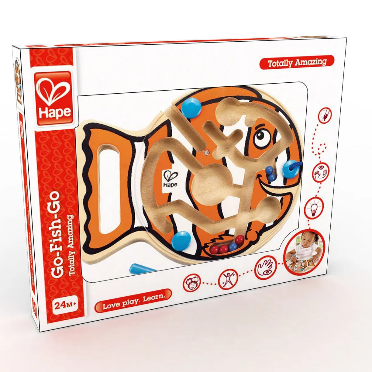 0JH4olJTOlzbLiEY9tA0eYj6R7goyr9ZhLOetrr6sZQ= Игрушка Hape Лабиринт "Рыба" 6