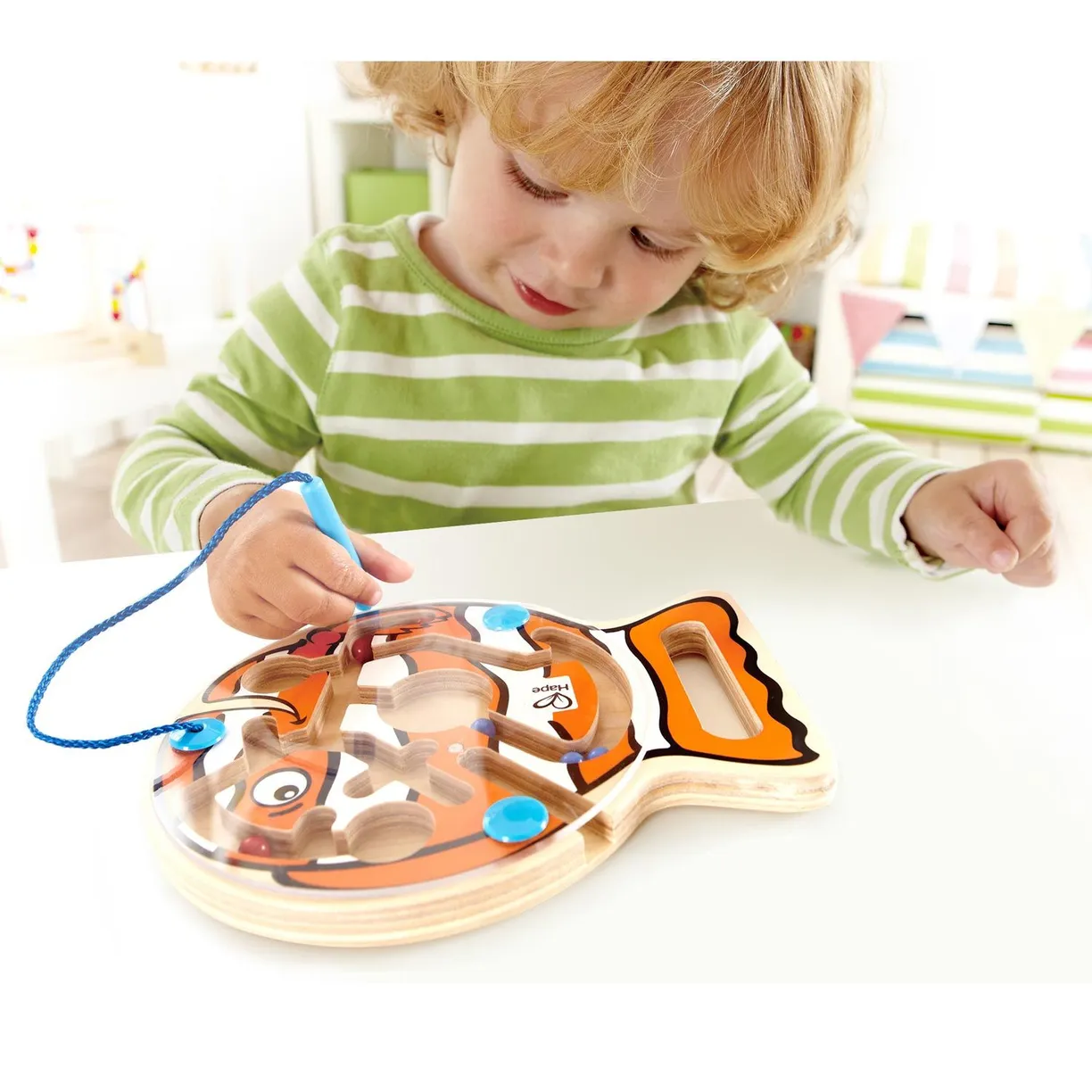 5M6gj5HRRBFAem3X9q0LYr6di7IAYeZeefAQswNGKH0= Игрушка Hape Лабиринт "Рыба" 3