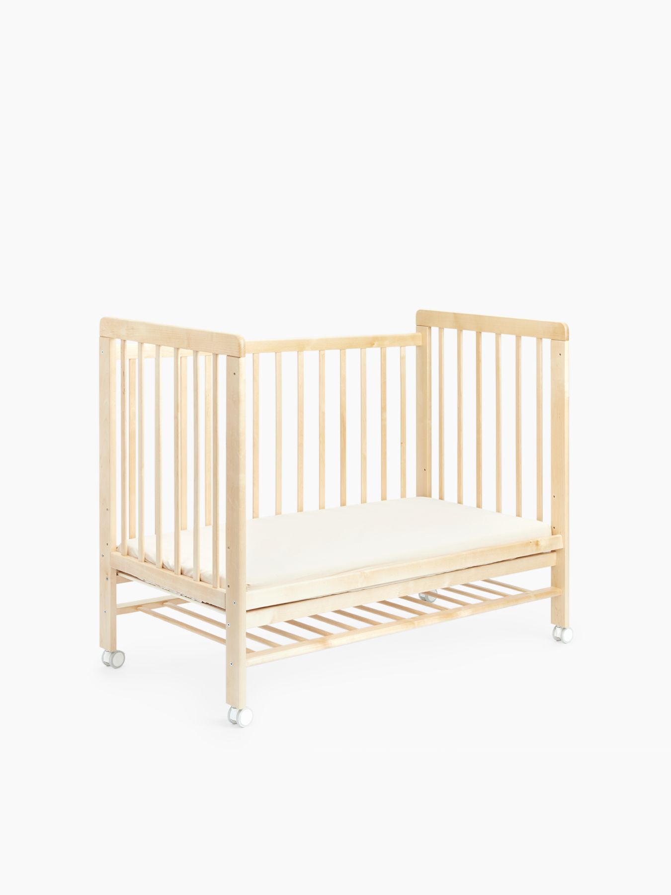 95046_natural_20 Кроватка детская Happy Baby MIRRA LIGHT c матрасом и простынёй 14