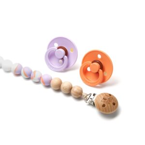 bkcandy006_yagodnoe_parfe_pacifier Держатель для пустышки BIBS силиконовый Candy 5