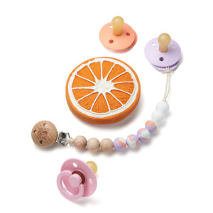 bkcandy006_yagodnoe_parfe_pacifier_1 Держатель для пустышки BIBS силиконовый Candy 6