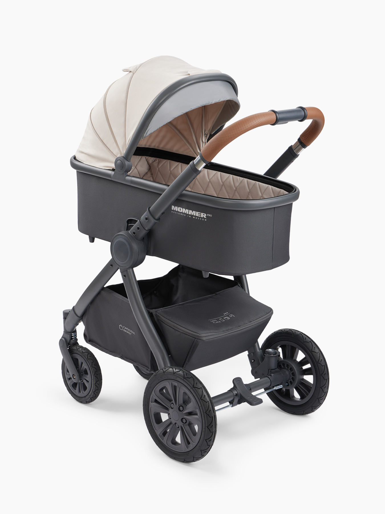 clakwwjd9bru6fkb36n9pnbcvkh38n5o Коляска 2 в 1 Happy Baby Mommer Pro NOVA (надувные колеса) 9