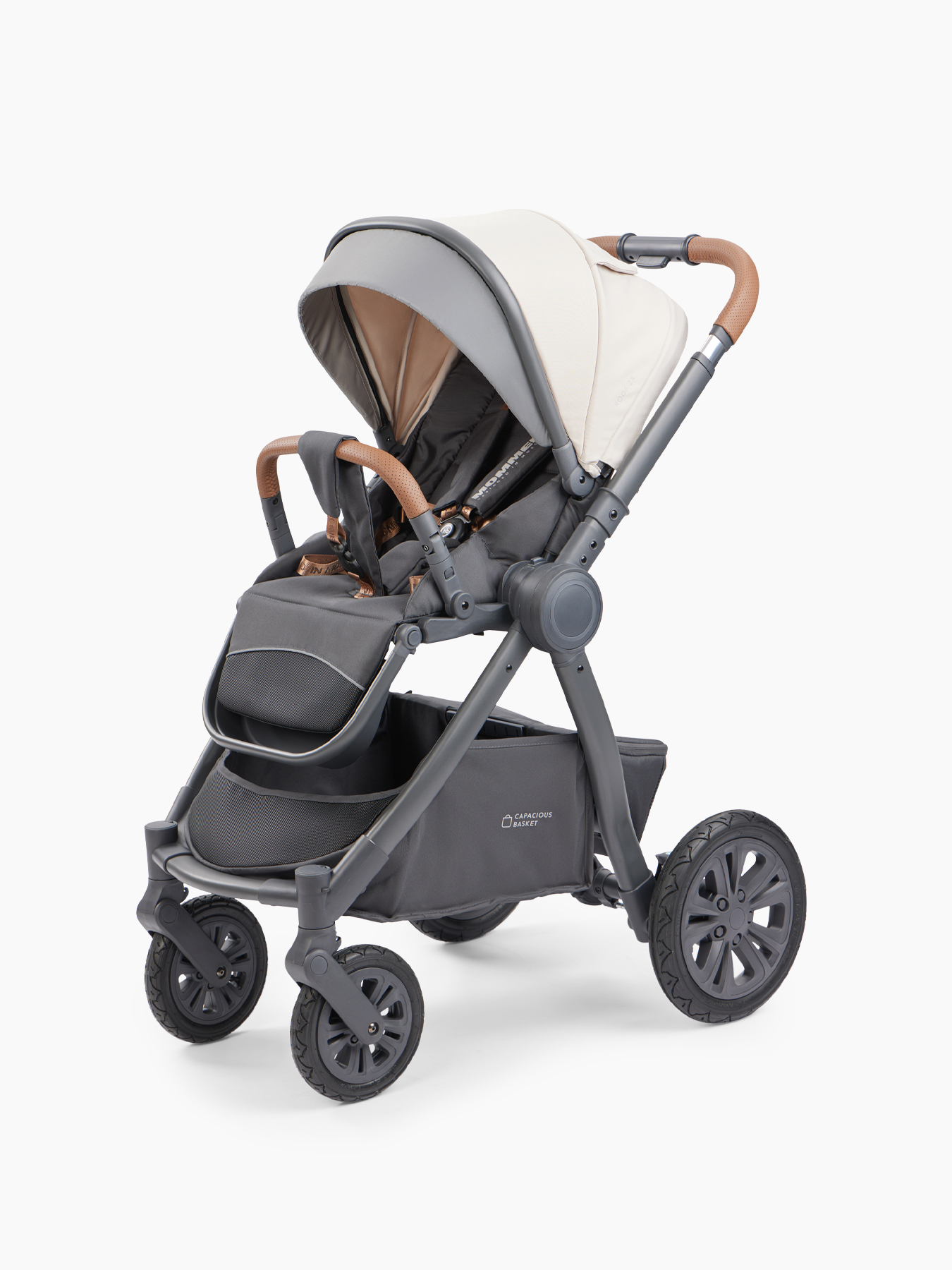 ht7fe54121it5hvnf1sby7546w3grrdr Коляска 2 в 1 Happy Baby Mommer Pro NOVA (надувные колеса) 8