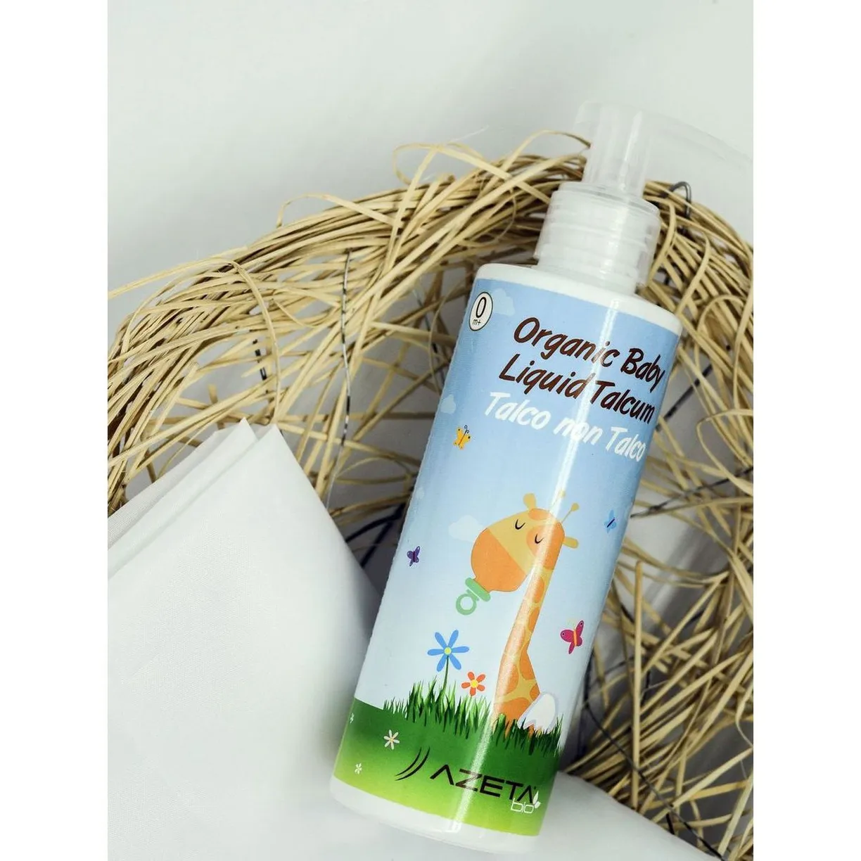 Крем AZETAbio органический с жидким тальком, 100 мл 4