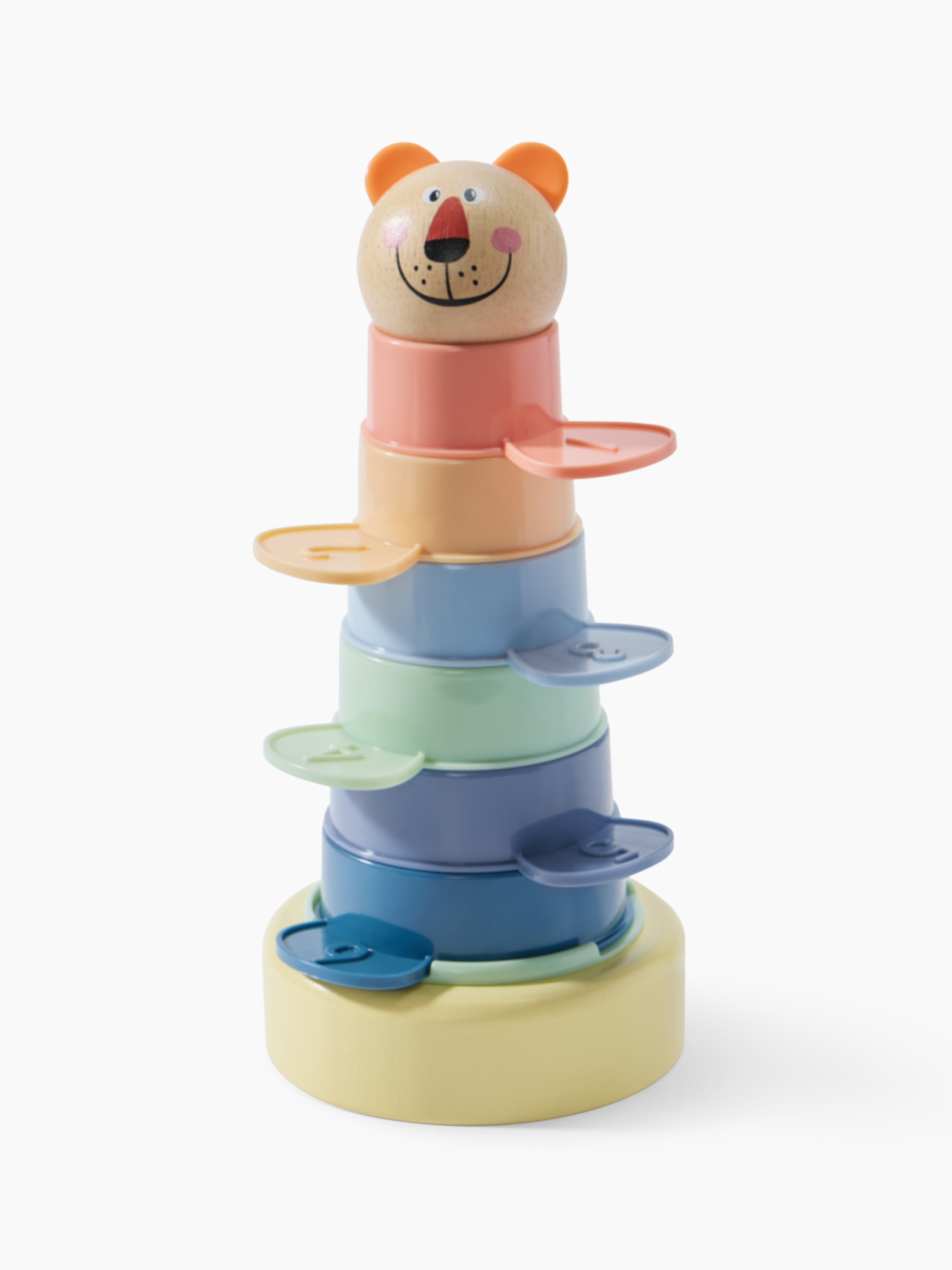 o6sckuqx6oavn9m6fn5qitr0y4gsujm0 Развивающая игрушка пирамидка Happy baby, ZOO PYRAMID 5