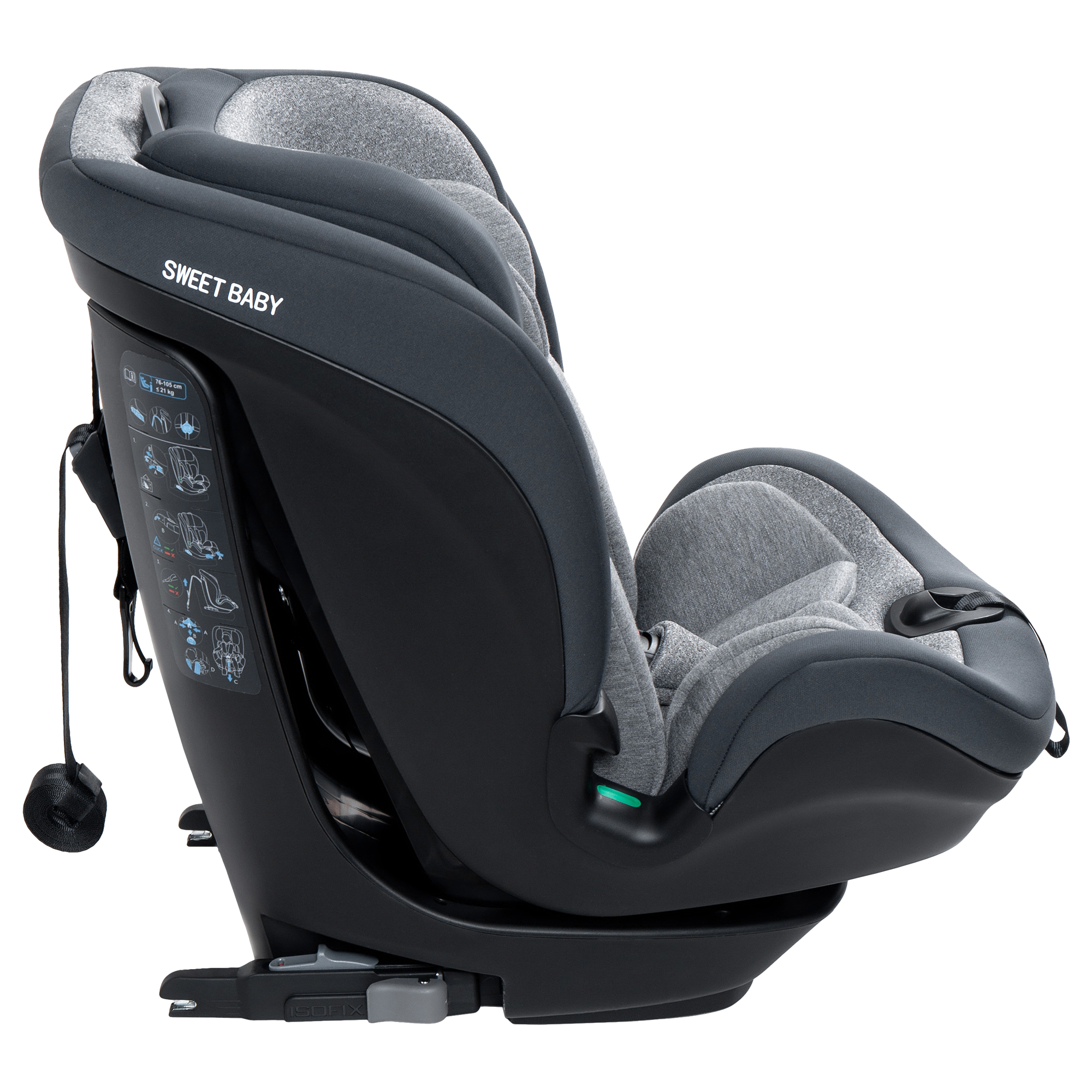 qy3exhg85e5no4xip485niwxwtjoh7kg Автокресло группы 1/2/3 Sweet Baby Gravity BH7613519 (О9) 5