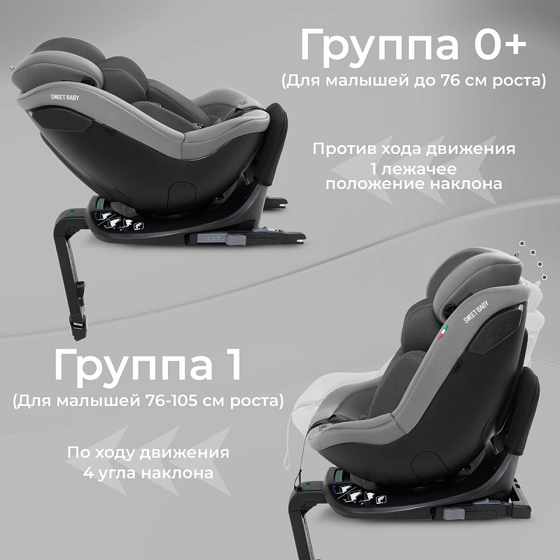 Автокресло группы 0/1 Sweet Baby Odyssey B3 i-Size 35