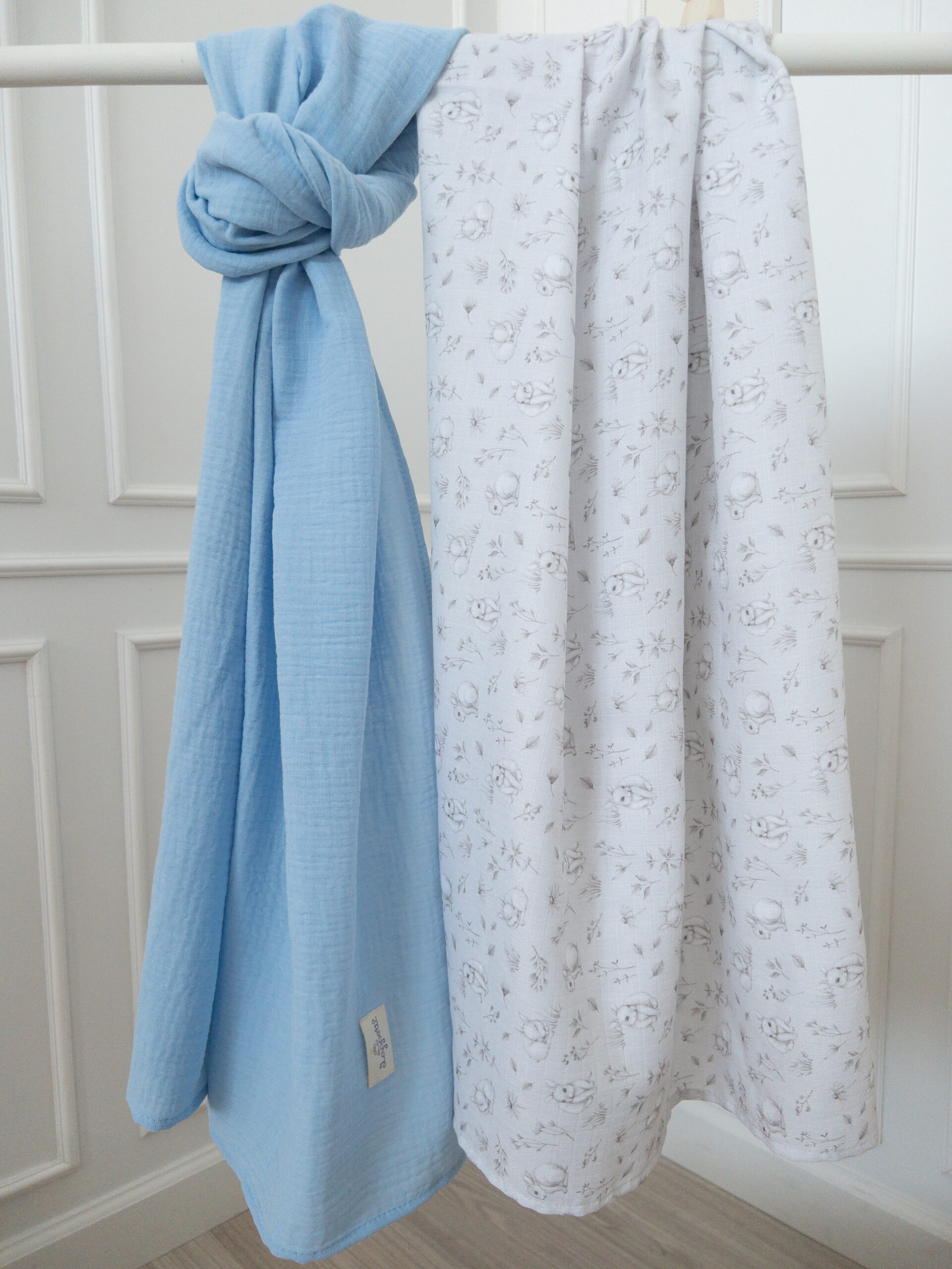 img_1159-1-scaled Набор пеленок из муслина 2 шт. Lapetti "Кролик Лаппин" (М) 1