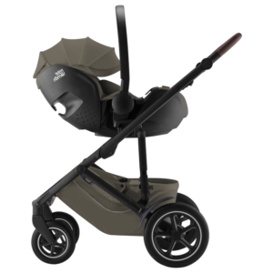 Комплект 3в1 коляска SMILE 5Z, Urban Olive + Детское автокресло BABY-SAFE PRO Urban Olive 12