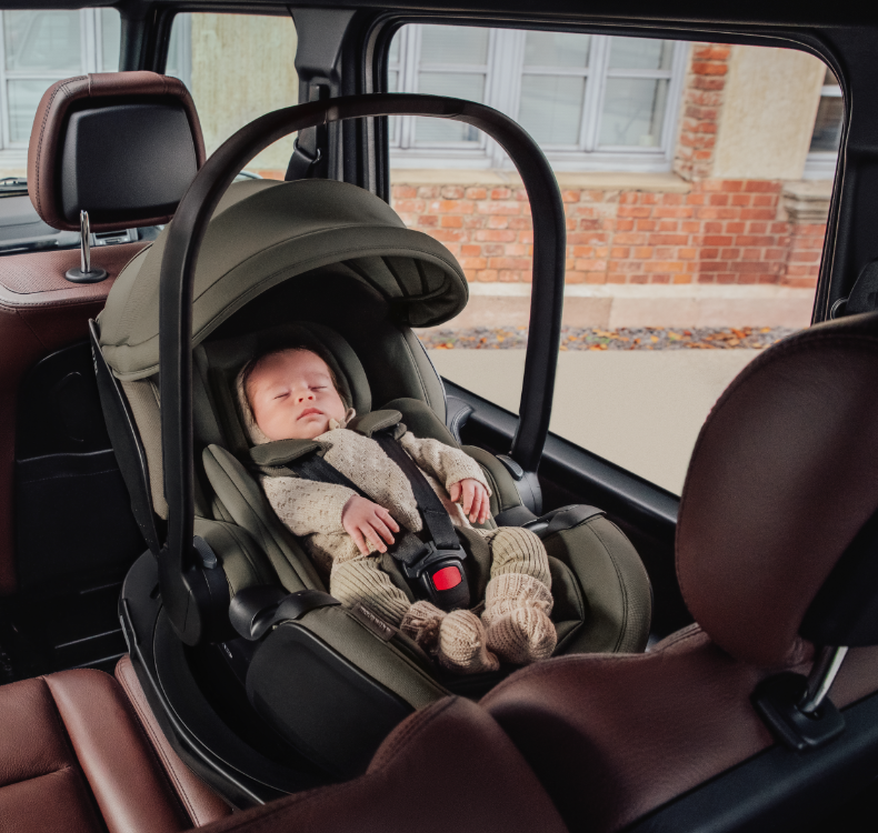 Комплект 3в1 коляска SMILE 5Z, Urban Olive + Детское автокресло BABY-SAFE PRO Urban Olive 8