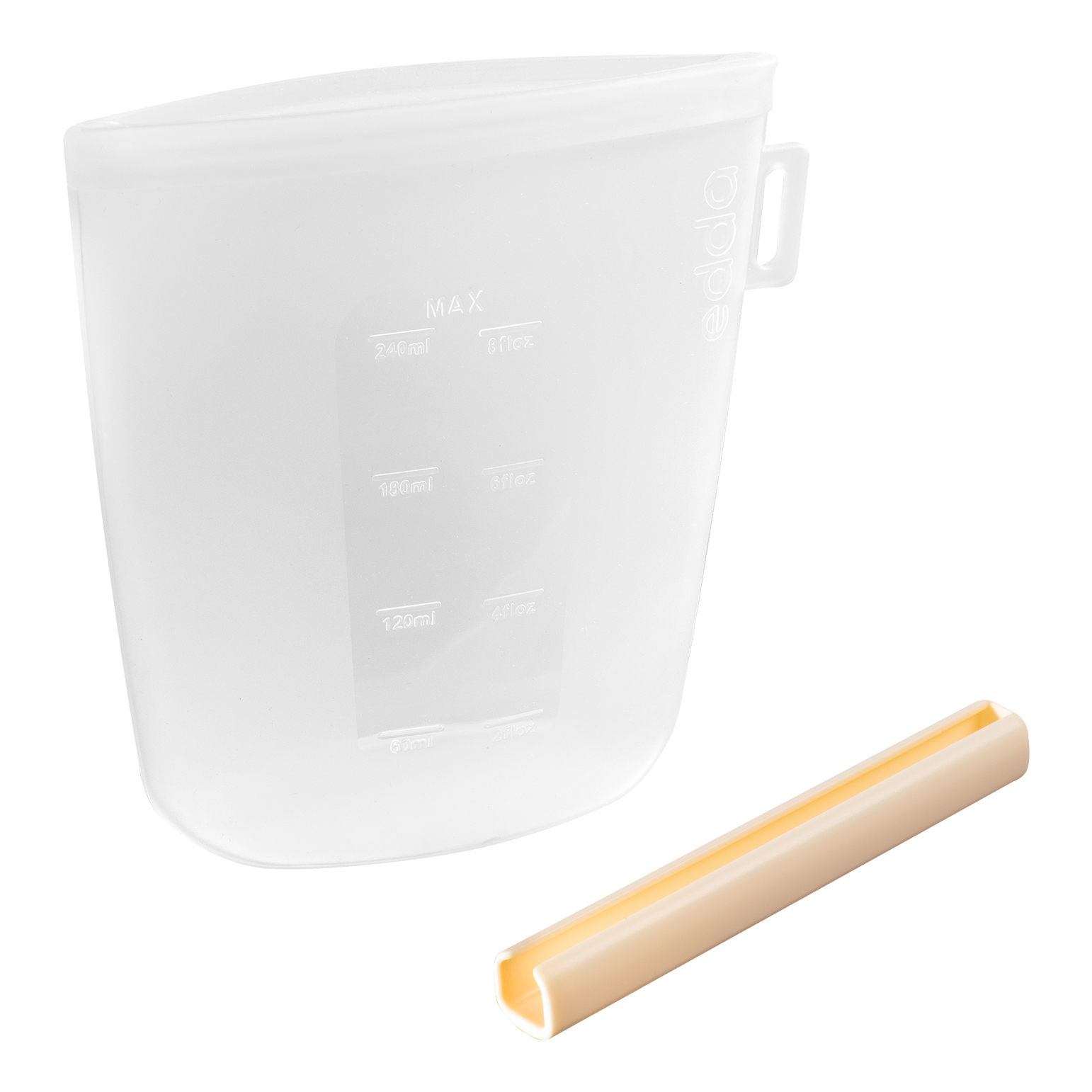 Набор силиконовых пакетов Edda для грудного молока, 4 шт, 240 мл 9