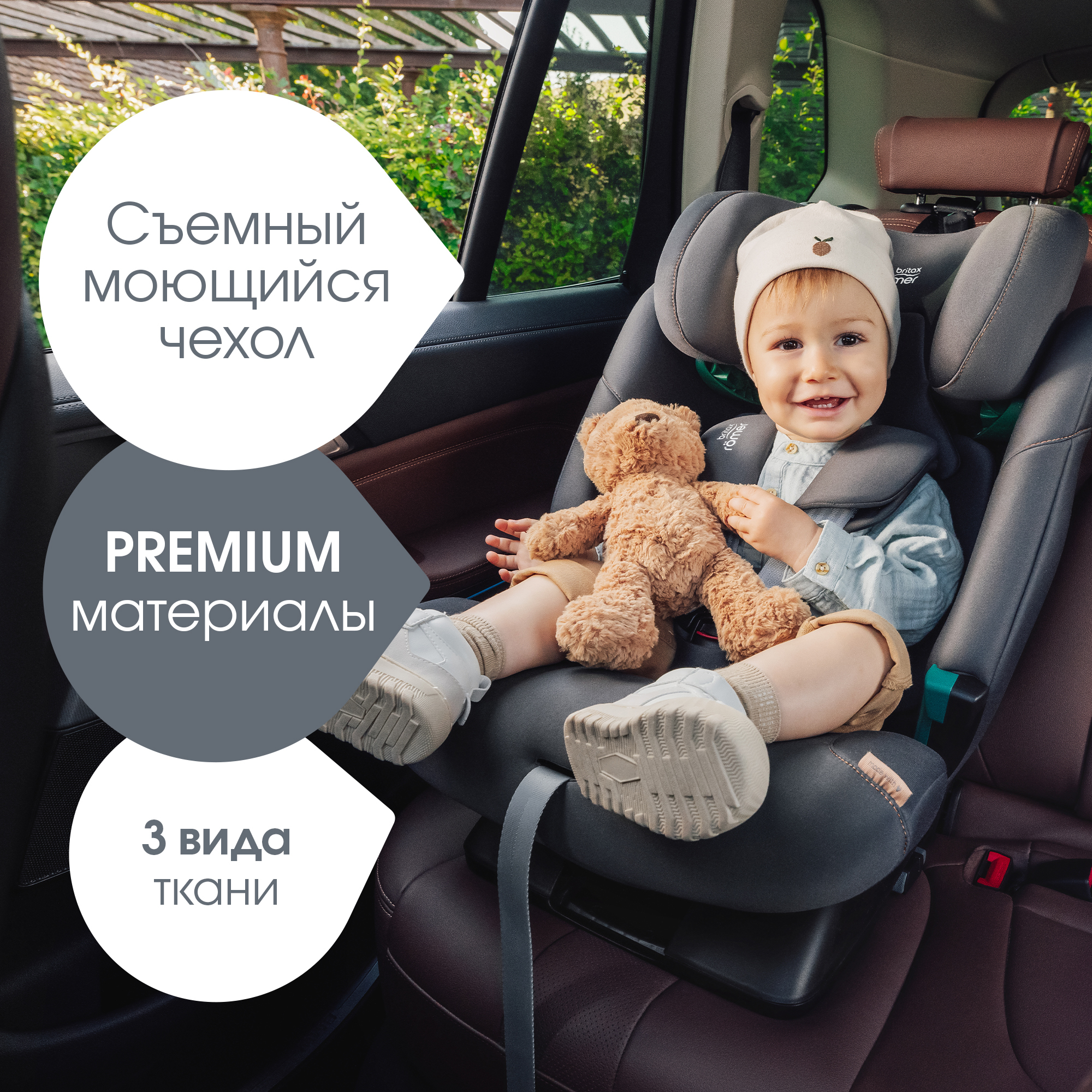 Автокресло группы 1/2/3 Britax Roemer ADVANSAFIX PRO Style 16