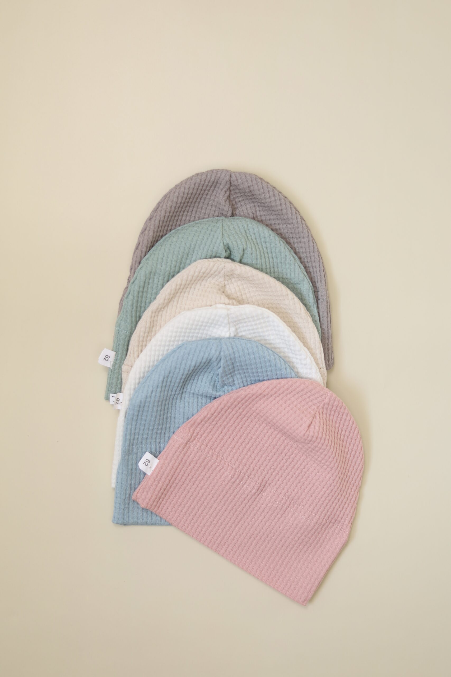 шапочка бини интерлок вафля Шапочка MATUSHKIN "Бини" с отворотом, интерлок-вафля 1