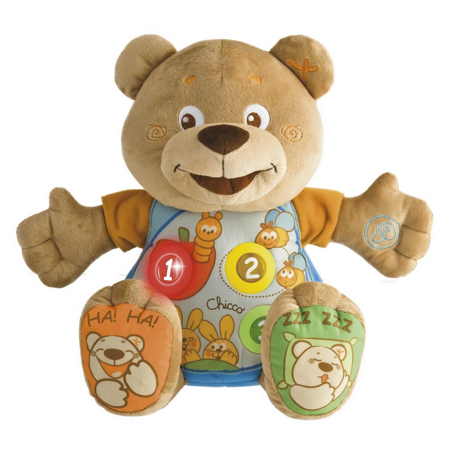 3fb4adfdcb5ae2a11eaa239b9decda56 Мишка говорящий Chicco Teddy (русс/ англ) 1