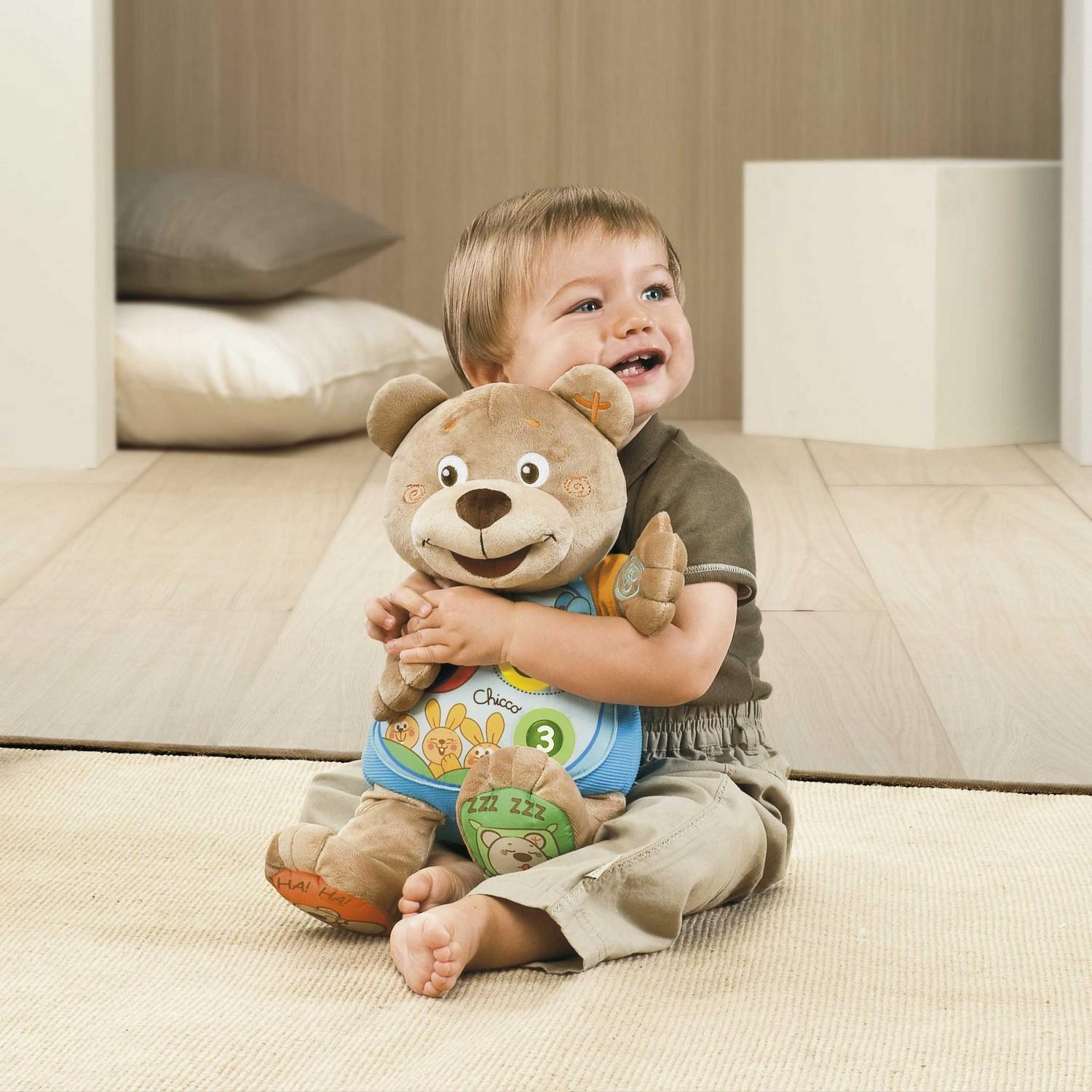 ea123ad0efa7a286f3f908dacd93a358 Мишка говорящий Chicco Teddy (русс/ англ) 8