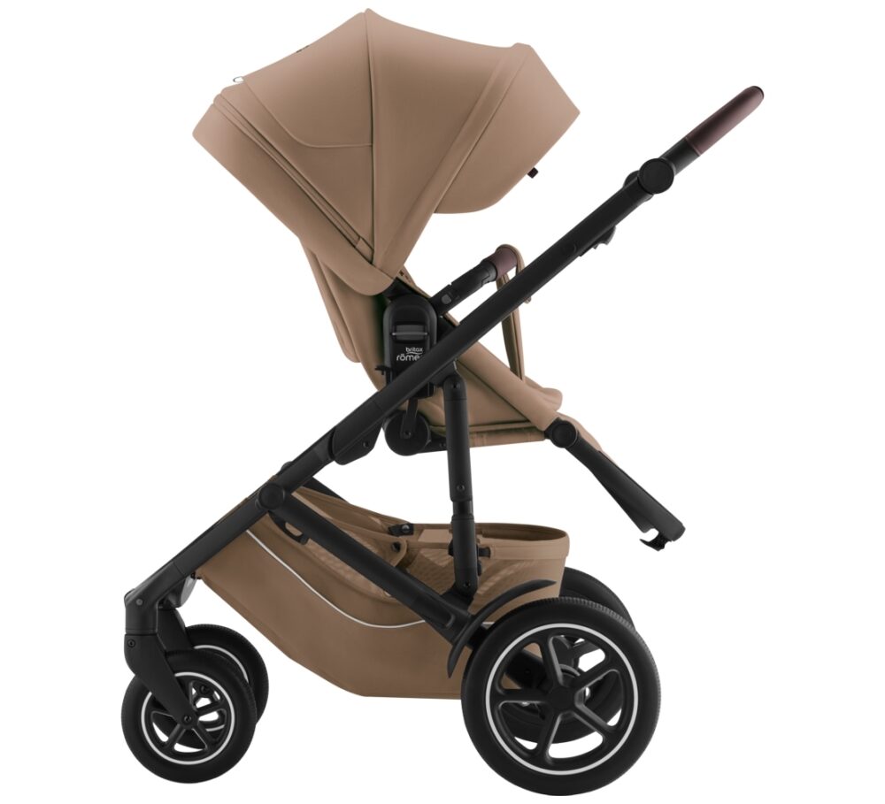 Комплект 3в1Britax Roemer коляска SMILE 5Z LUX|Warm Caramel + автокресло BABY-SAFE PRO Space Black 9