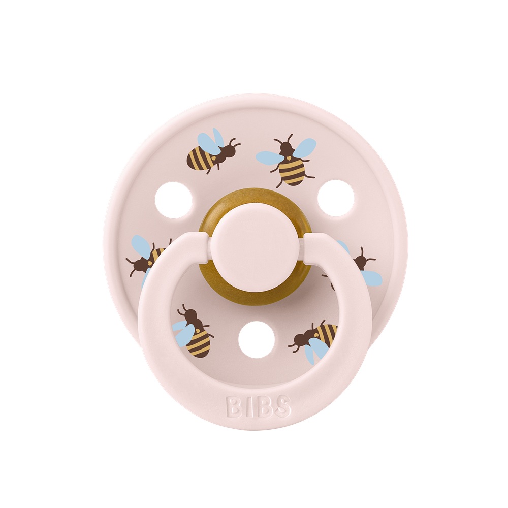 Пустышка латексная BIBS Studio Colour - Bumblebee Friends, 0+ мес. 1 пустышка латексная petal