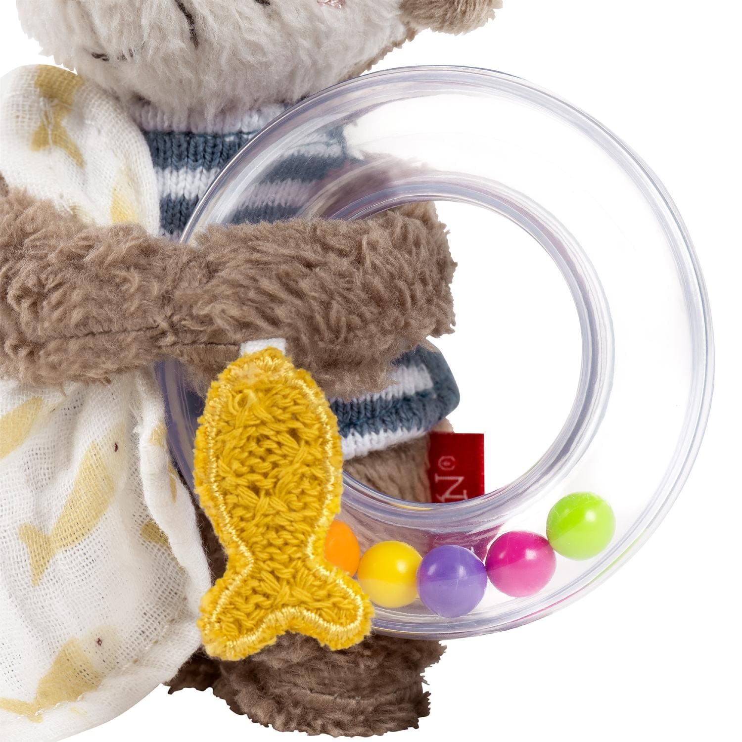 Погремушка-кольцо FEHN Выдра Тео 2 игрушка выдра тео